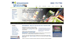 Desktop Screenshot of messagemaker.co.uk
